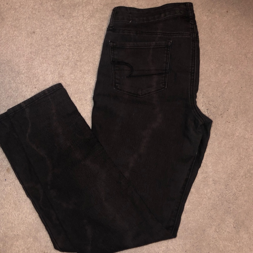 American Eagle black skinny jeans